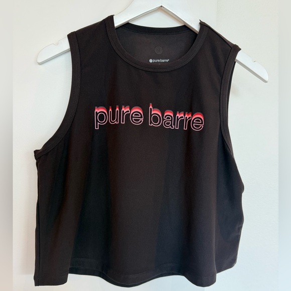NEW Pure Barre black muscle tee - Picture 1 of 2